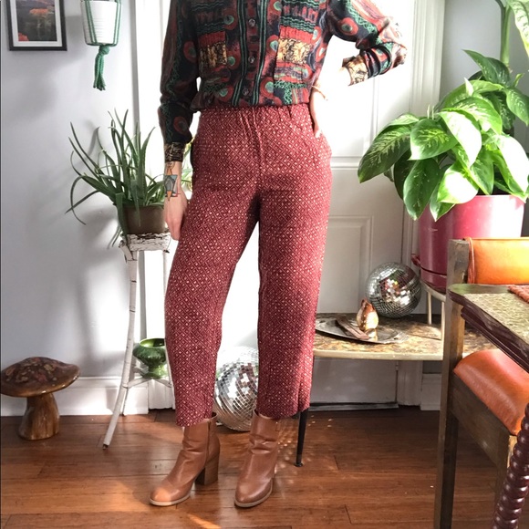 SOLD! patterned pant - Picture 4 of 5